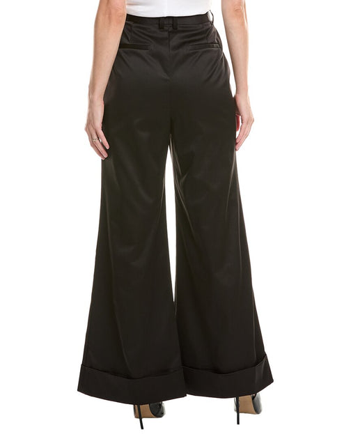 Rebecca Taylor Wide-Leg Trouser Black US 4 3
