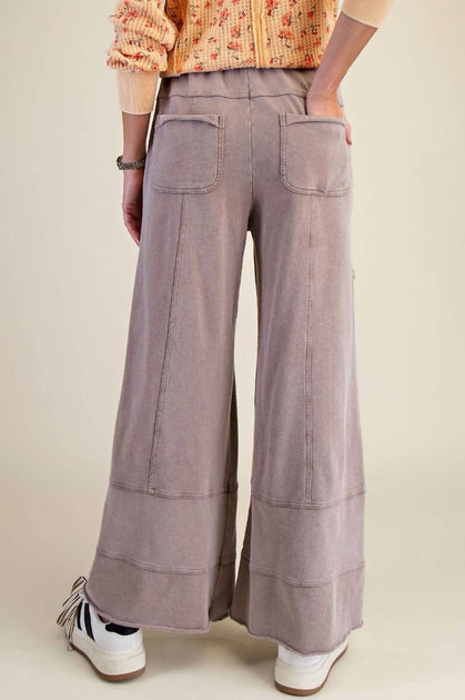 Easel Casual Cotton Pants Multi Small 4