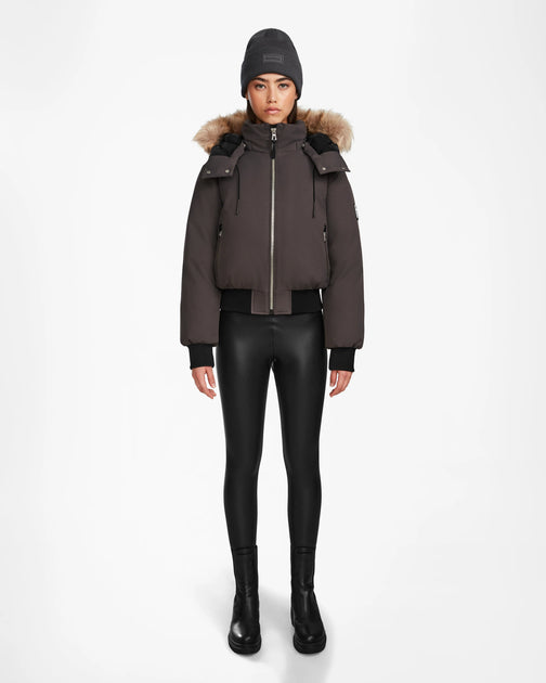 Rudsak Maude Down Bomber Jacket Black XS 2