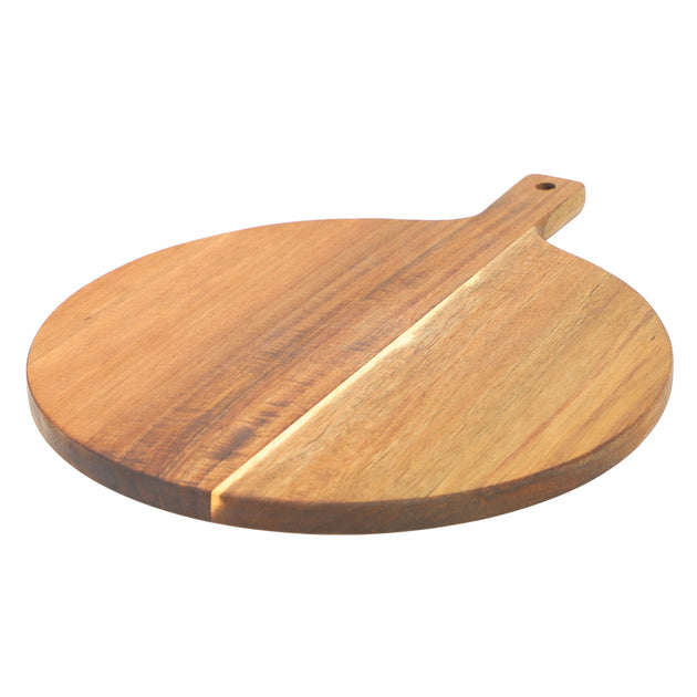 Megachef 12 Inch Acacia Wood Round Serving Board 4