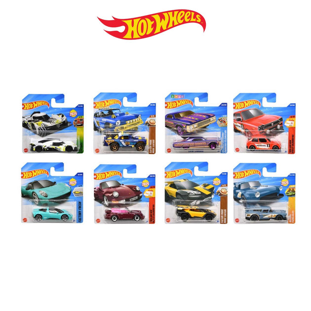 Hot Wheels Set of 8 1:64 Scale Die-Cast Car Assortment 2