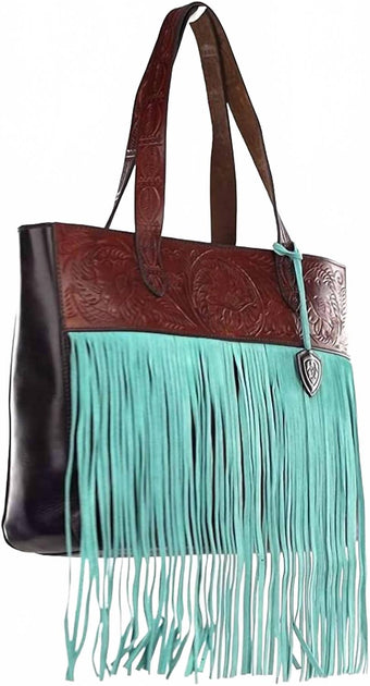 Ariat Claire Tote Bag Blue One Size 3