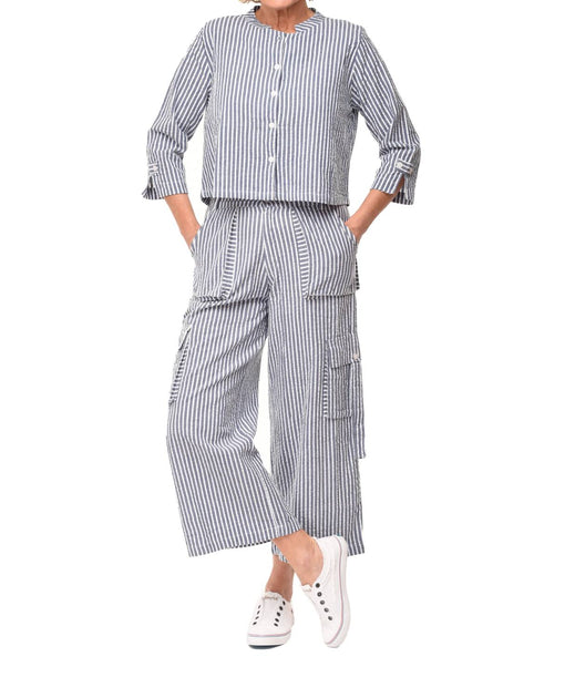 Tulip Clothing Calista Cargo Pant Grey Large 4