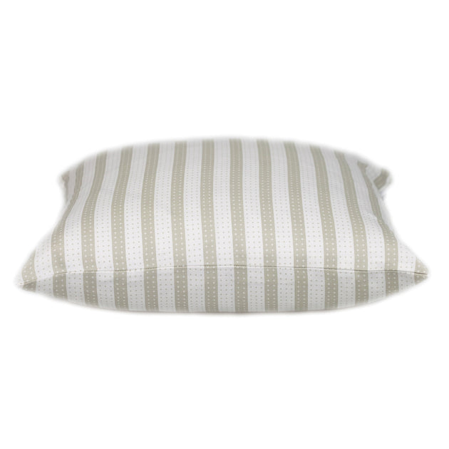 Hivvago Throw Pillow Taupe/White 16in 4
