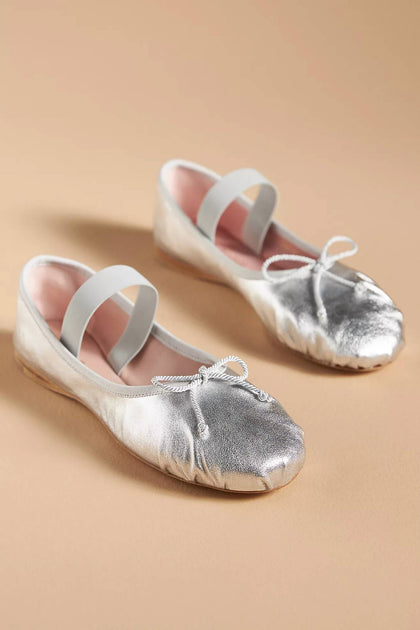 Pretty Ballerinas Lea Flats Silver EU 41 2