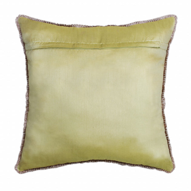 Hivvago Throw Pillow Yellow/Green 51x51 cm 4