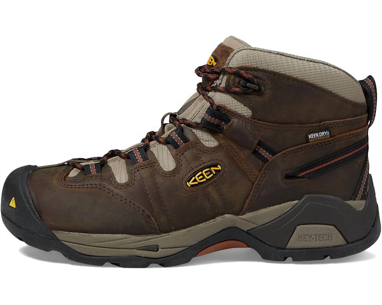 Keen Detroit Xt WP Soft Toe Hiker Work Boot Medium Grey US 14 3