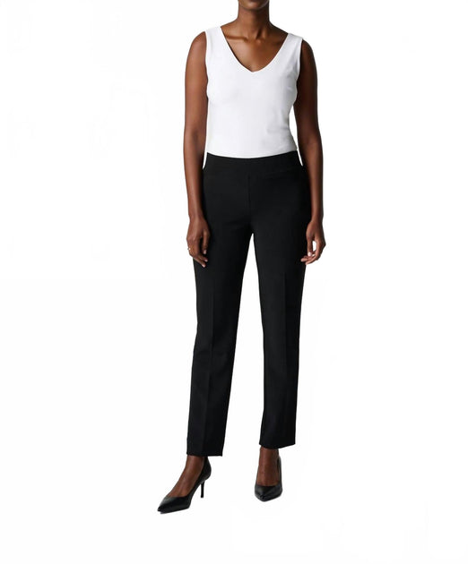 Joseph Ribkoff Straight Leg Trousers Black US 10 2