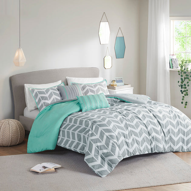 Streamdale Nadia Comforter Set Grey 3