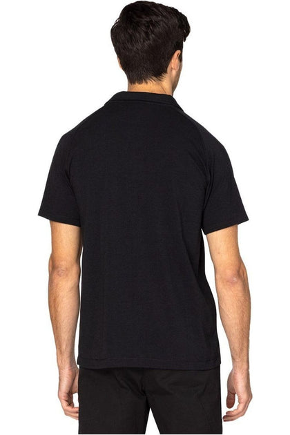 Threadfast Apparel Impact Polo Black Medium 4