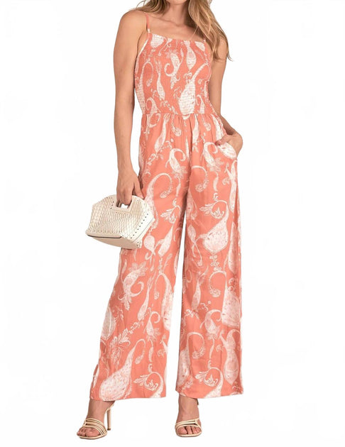 Elan Rio Jumpsuit Pink Small 2