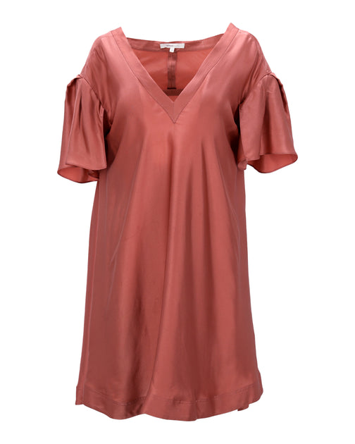 Vanessa Bruno Mini Shift Dress Pink EU 42 2
