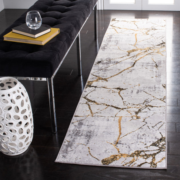 Safavieh Amelia Teppich Grau Gold 3