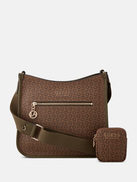 Guess Factory Formosa Logo Zip-Top Crossbody | ShopSimon