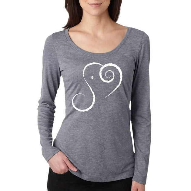 Alley Designs Elephant Spirit Long Sleeve Tee Multi Small 3