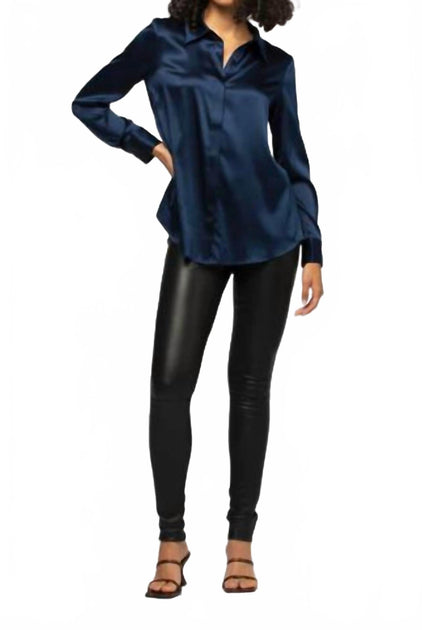 MAX & MOI Leggings Leather Black 40 2