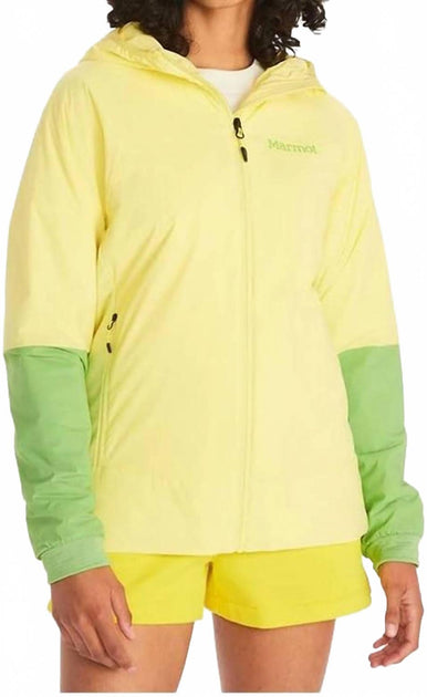 Marmot Novus LT Hybrid Insulated Hoodie Yellow Medium 2