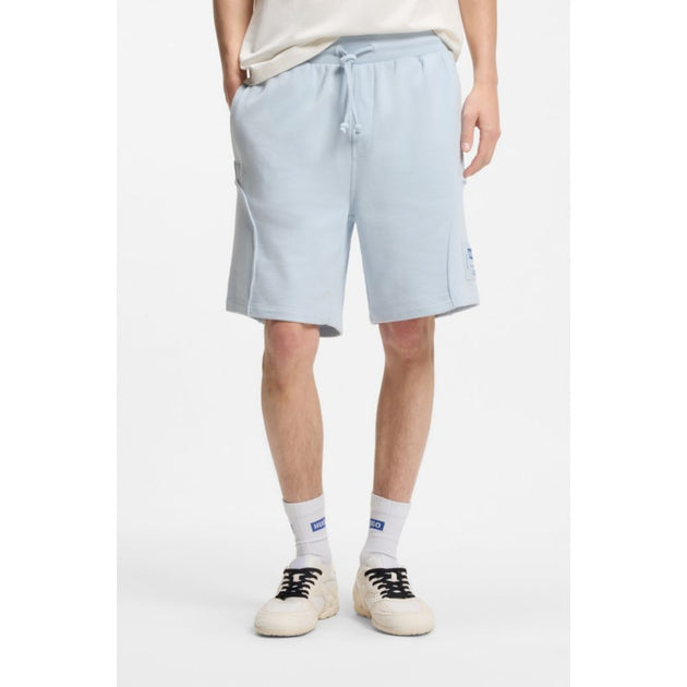 Hugo Boss Logo-label Shorts Blau Large 4