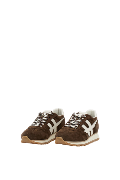 Hogan 86Er Suede Sneakers Brown UK 9 3
