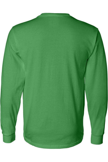 Gildan Looney Tunes Michigan J Long Sleeve Tee Green Small 3