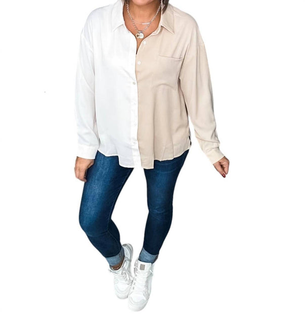 Andree by Unit Waiting Forever Blouse White Large 3