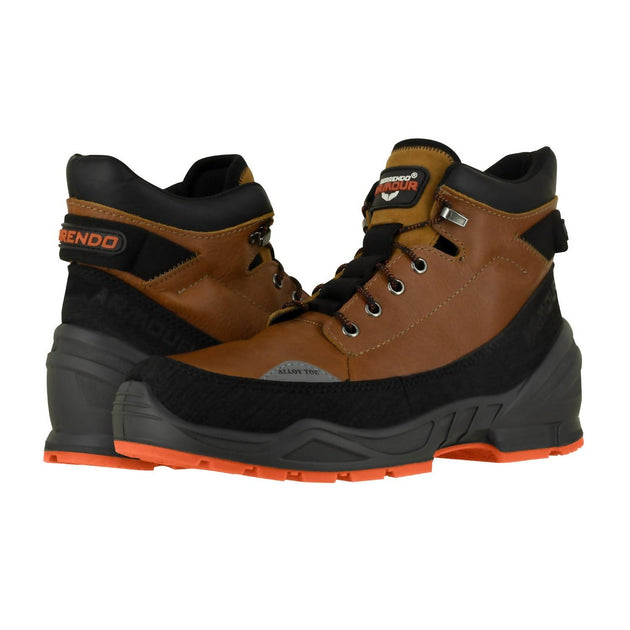 Berrendo Work Boots 6 Inch Alloy Toe Brown US 9 5