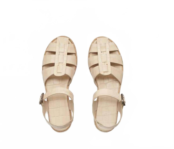 Freda Salvador Sera Sandals Beige US 9.5 3