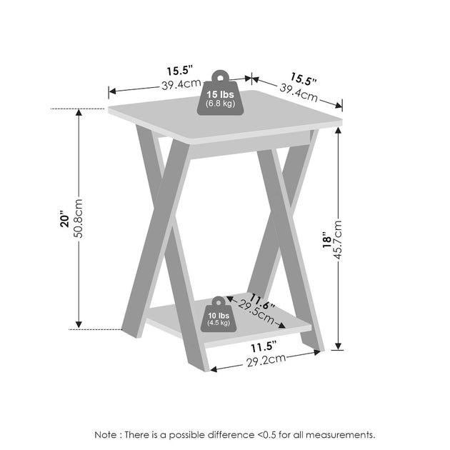 Furinno Tidur Nightstand Espresso 3