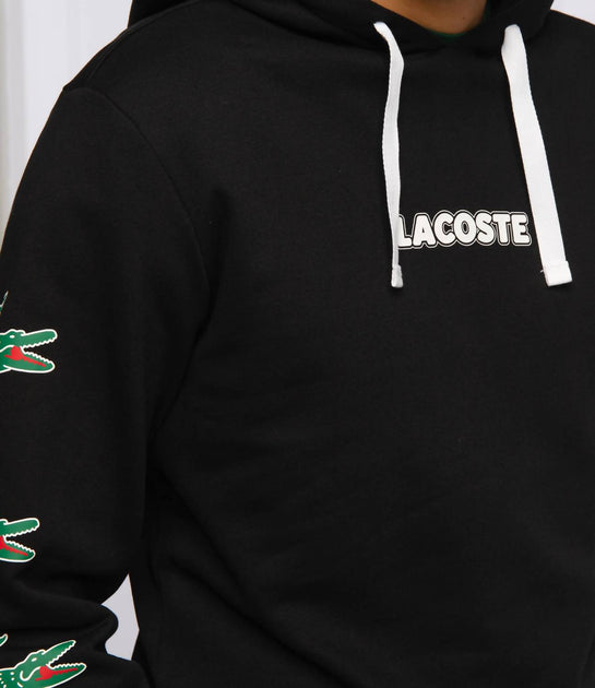 Lacoste Sport Crocodile Hoodie Black 3XL 4