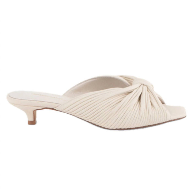 Intentionally Blank Curfew Kitten Heel White US 6 2
