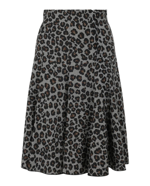 Versace Mixed Print A-Line Skirt Grey EU 40 2