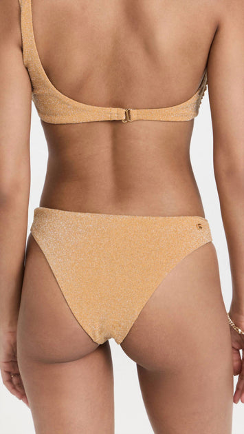 Baobab Twist Top Orange XSmall Womens Bikini Top 4