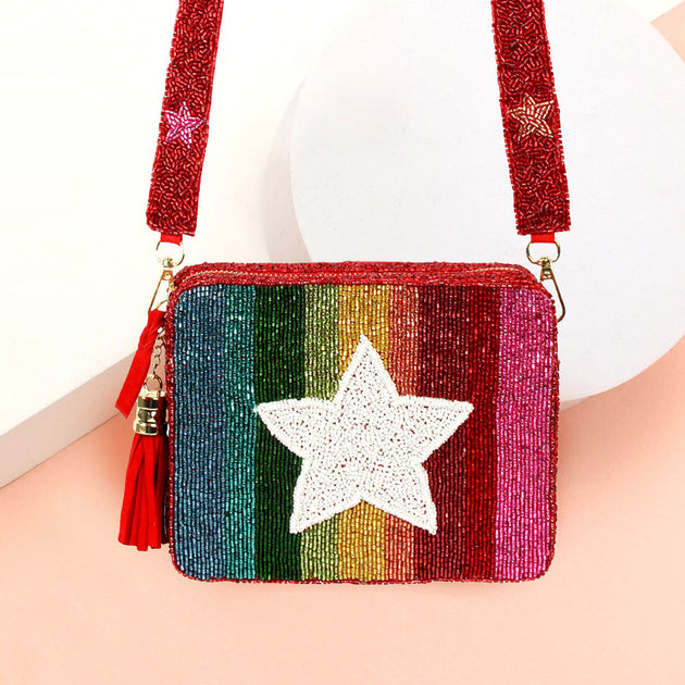 FASHNZFAB Rectangle Crossbody Bag Multi 2