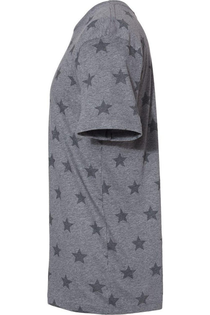 Code Five Star Print Tee Grey XLarge 4