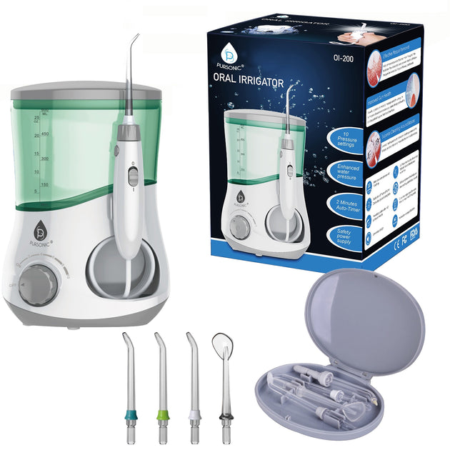 PURSONIC Counter Top Oral Irrigator White One Size 2