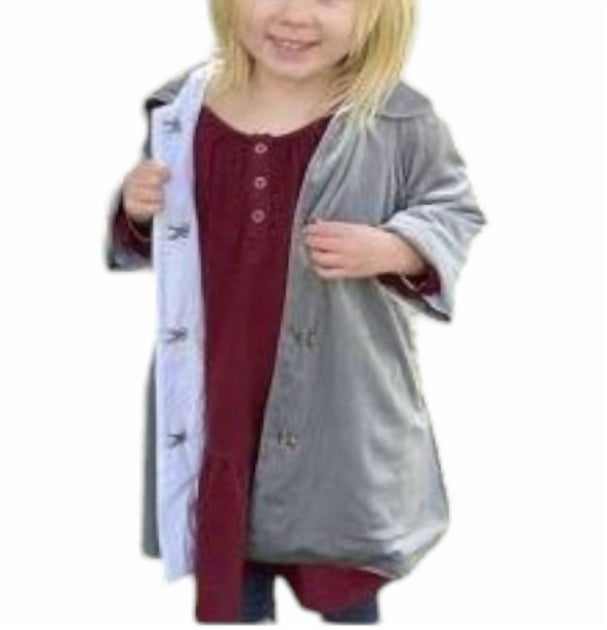Vignette Jane Manteau Gris US 10 3