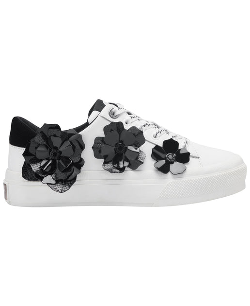 Karl Lagerfeld Georgia Lace-Up Sneaker White US 8.5 4