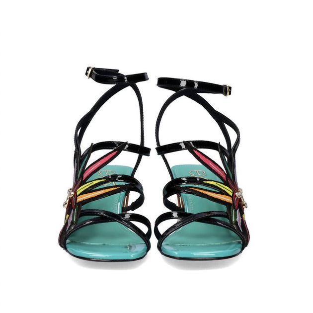 Exe Luisa Low Heel Sandal Black EU 37 4