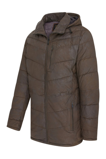 Infinity Olyic Men Puffer Jacket Brown 5XL 3