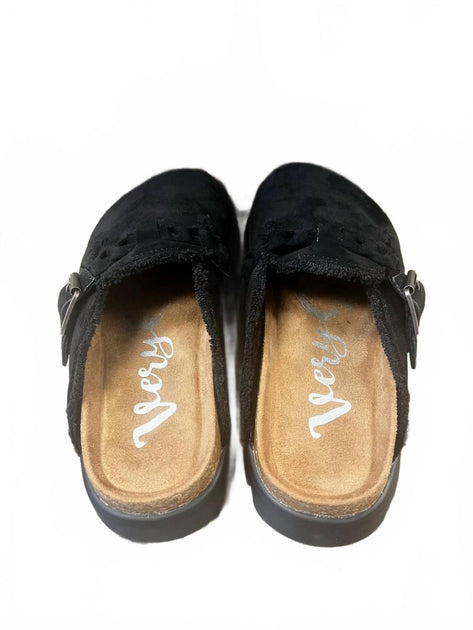 Very G Iris Clogs Black US 9 4