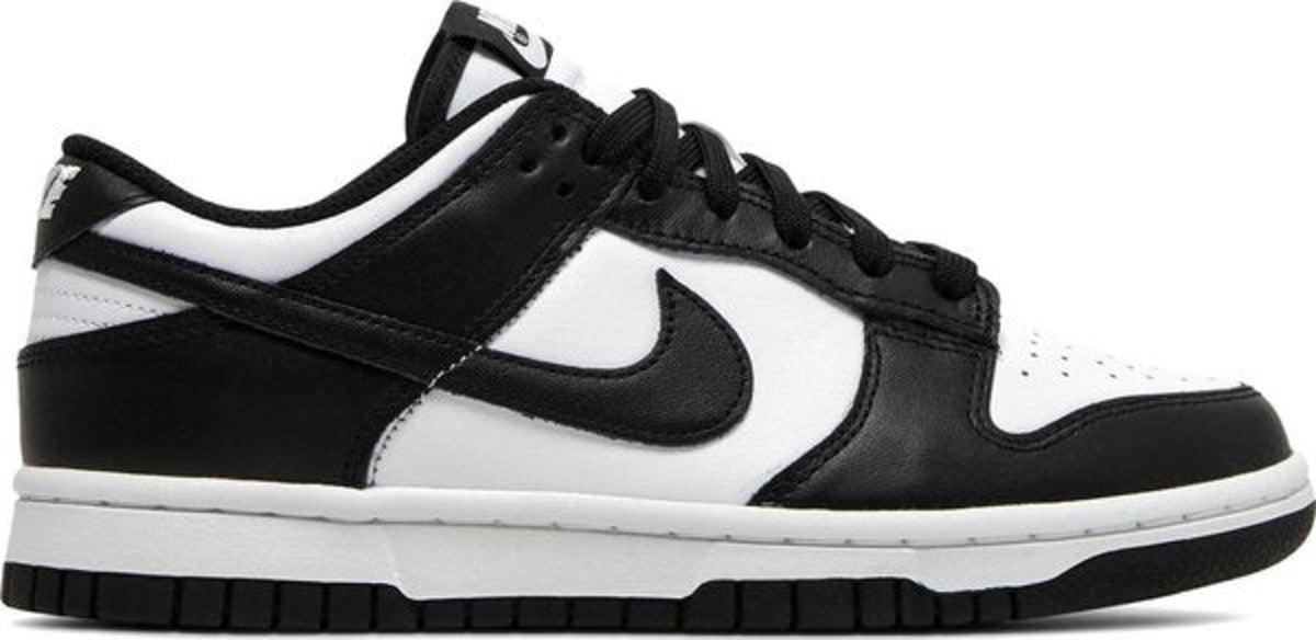 Nike Dunk Low White Black Panda Black US 6 2