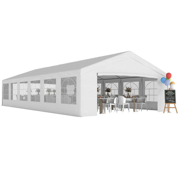 Hivvago 20x40 Outdoor Event Tent White 2