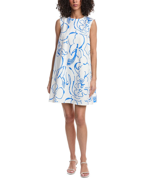 Marimekko Palatsi Baluns Robe Mini Blanche EU 44 2