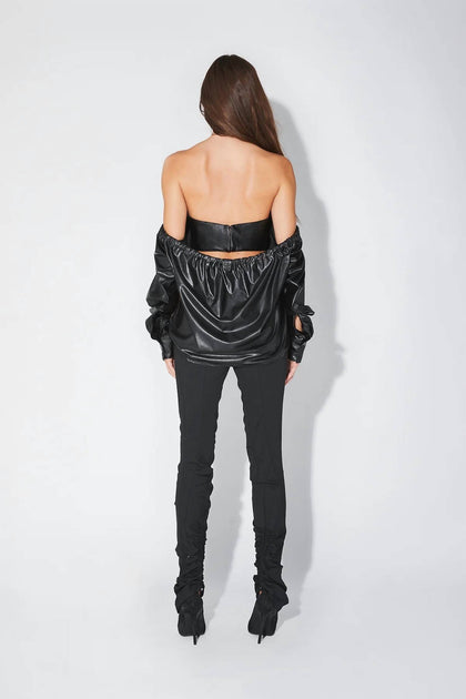 RtA Emery Skinny Pant Black US 8 3