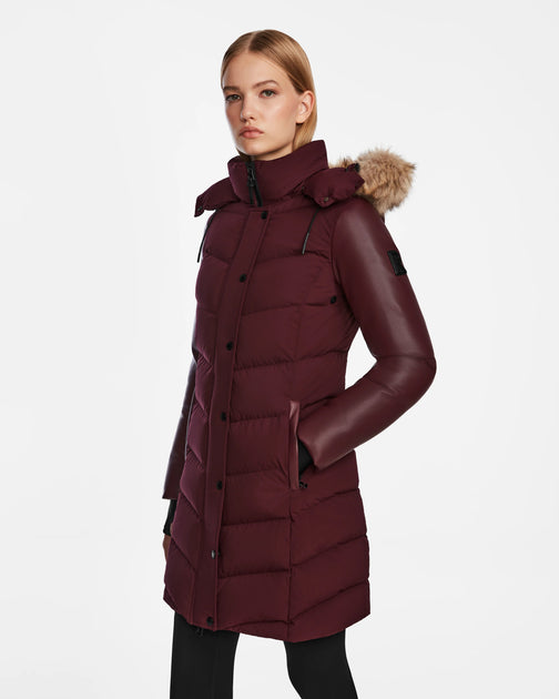 Rudsak Elsa Puffer Coat Red Small 4