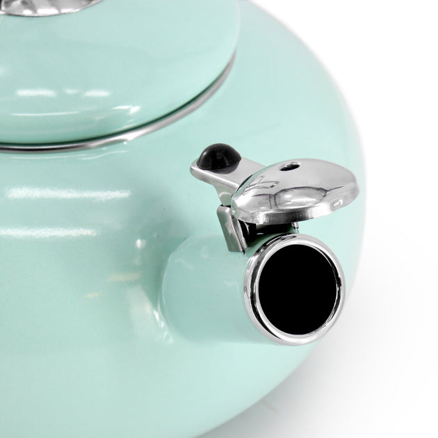 Bouilloire en acier émaillé Martha Stewart 1.5 Quart 4