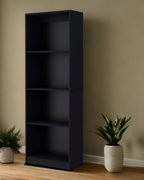 Hivvago Bookcase Set Black 3