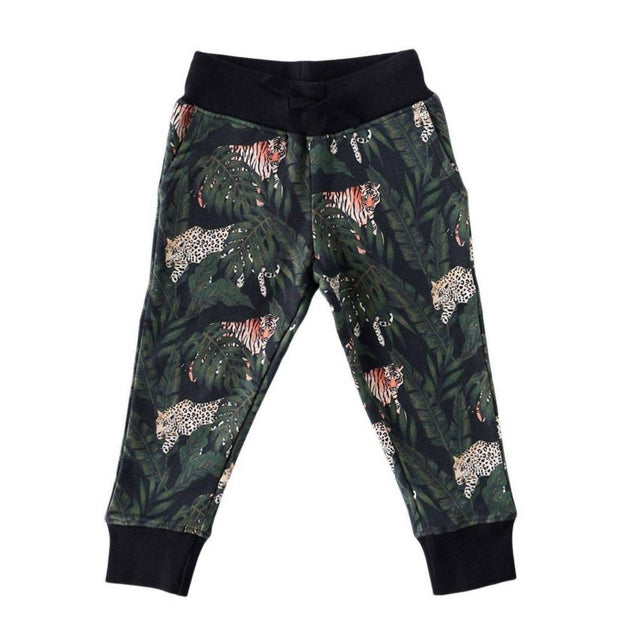 TiNY TRENDSETTER Kid's Slim Joggers Green US 2 3