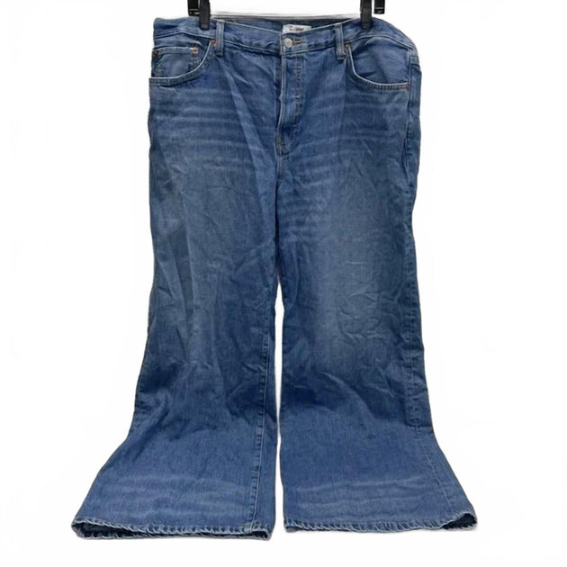 Jean Palazzo Femme RE/DONE Bleu 32 2