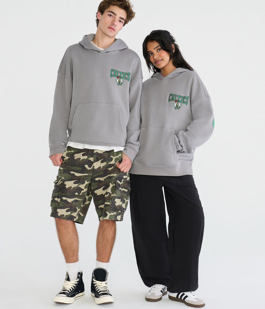 Aeropostale Boston Celtics Pullover Hoodie Multi XSmall 4